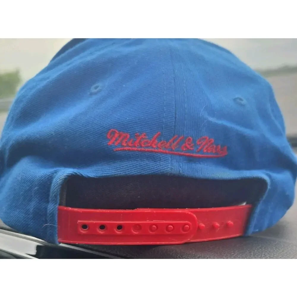Mitchell & Ness New York Giants‎ NFL Football Snapback Cap Blue/Red One Size